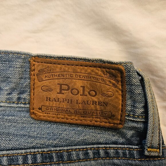 Ralph Lauren Polo Jeans – Hampton Relaxed Straight – Medium Blue – Size 34x30 - Picture 3 of 6